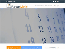 Tablet Screenshot of pawnlink.org